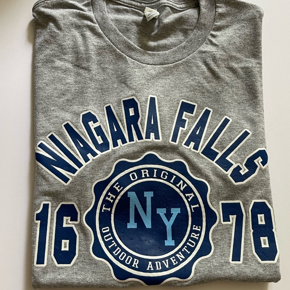 Jerzees Gray and Blue Short Sleeve Tees